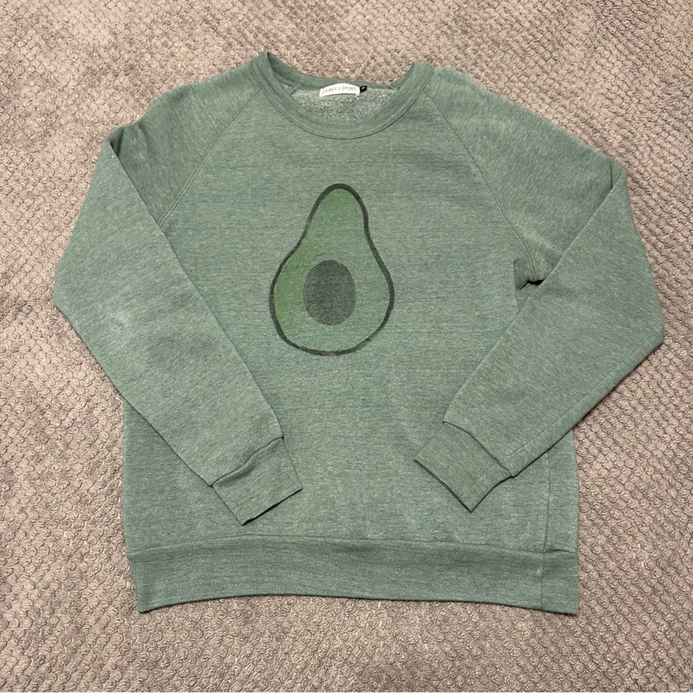 Jenny Lemons Green Avocado Sweatshirt